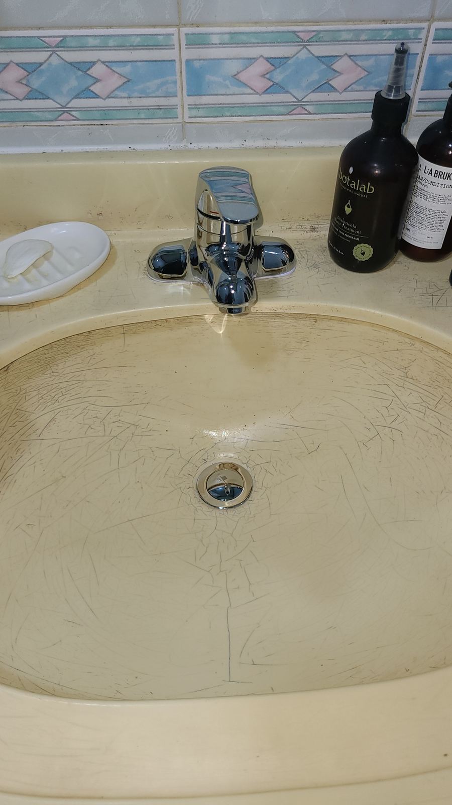 상일동 세면대 수전교체 시공 사례 - AFTER